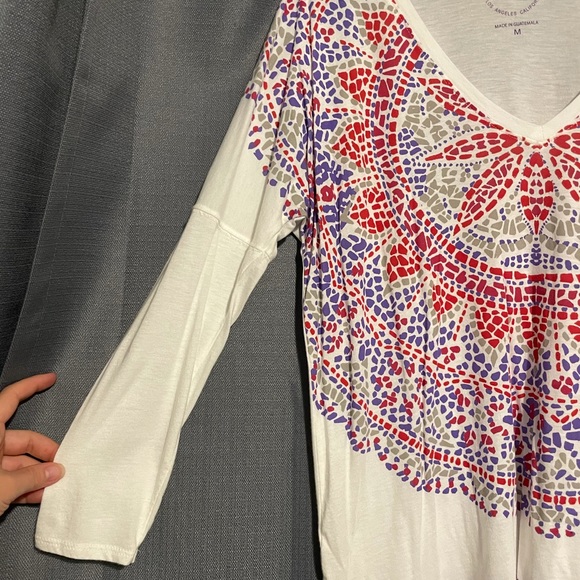 Lucky Brand 3/4 Sleeve Shirt - Picture 5 of 5